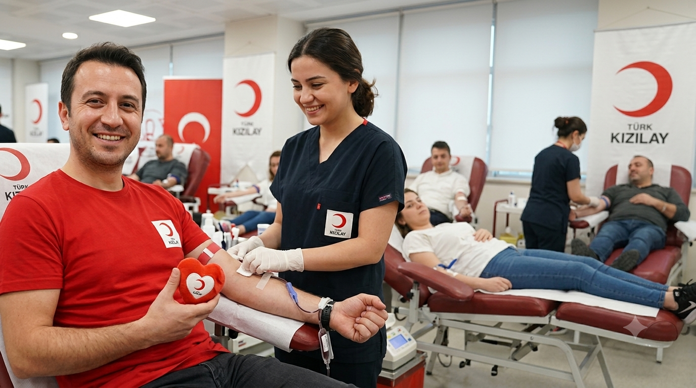 Kan Bağışı Günü Etkinliğimizi Gerçekleştirdik